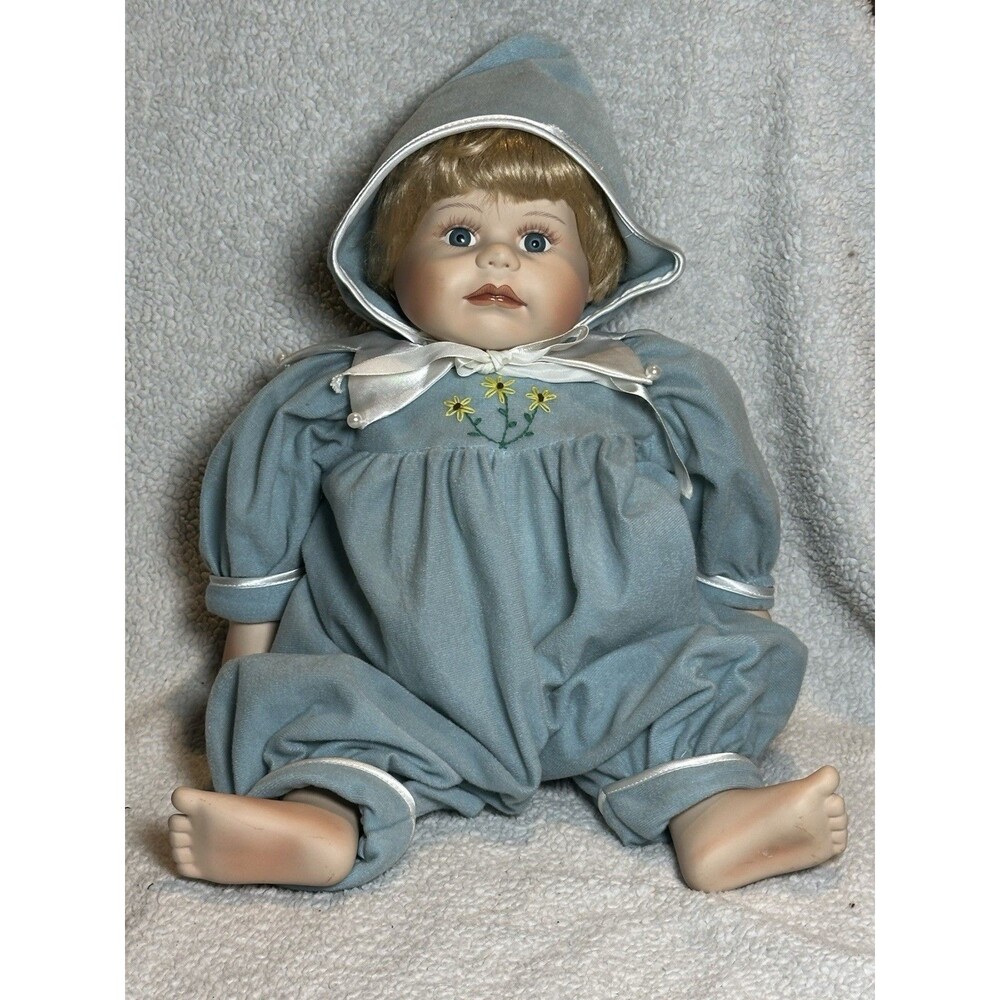 20" Life Size Baby Doll, WEIGHTED Body Porcelain Face Hands Feet